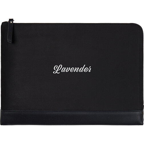 VINGA Marlow 16' Laptop Sleeve Aus RCS Recyceltem Polyester, Schwarz , schwarz, Polyester, 39,00cm x 2,00cm x 28,00cm (Länge x Höhe x Breite), Bild 5