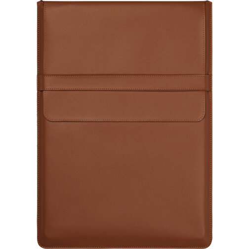 VINGA Timo 16' Laptop-Sleeve Aus RCS Recyceltem RPET, Braun , braun, Polyester,PU, 39,50cm x 28,70cm x 0,50cm (Länge x Höhe x Breite), Bild 1