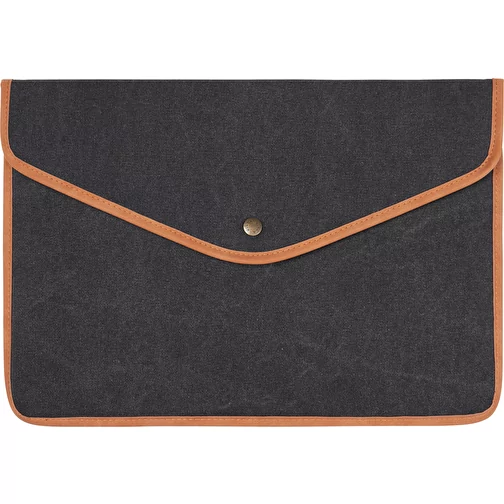 VINGA Bosler Sacoche pour ordinateur portable 16' en toile GRS recyclée, noir, Image 1