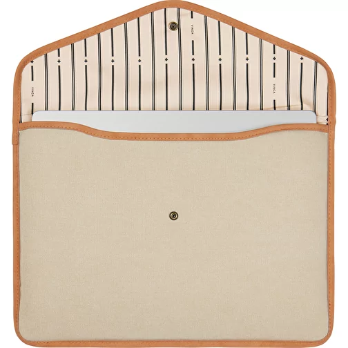 VINGA Bosler sacoche pour ordinateur portable 14' en toile GRS recyclée, greige, Image 2
