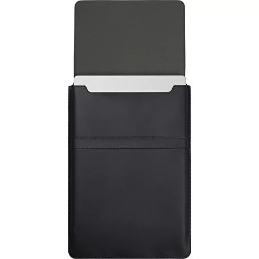 VINGA Timo 14' Laptop-Sleeve en rPET recyclé RCS, noir, Image 3