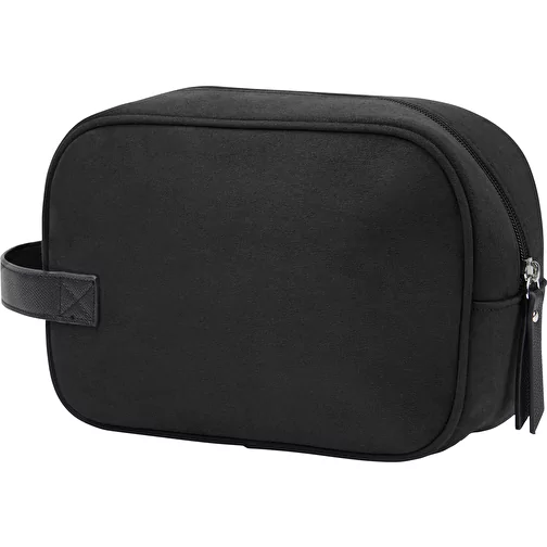 VINGA Marlow trousse de toilette en polyester recyclé RCS, noir, Image 1