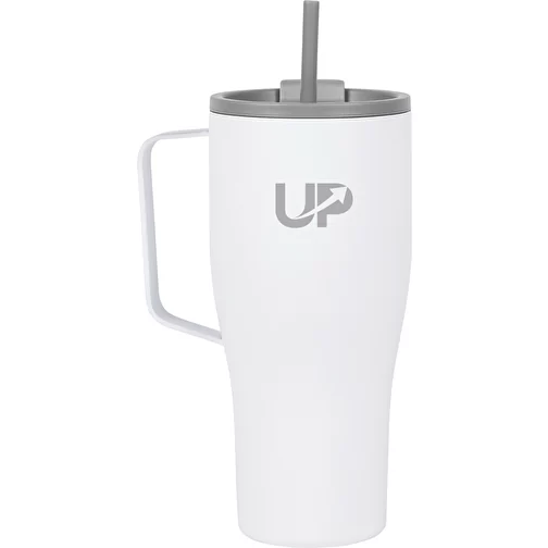 Bouteille VINGA Eos Voyager 800ml en RCS rec. Stainless-Steel, blanc, Image 3