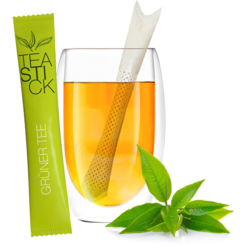 Organic TeaStick - Green Tea Ginger Lemon - Individ. Design, Bild 1