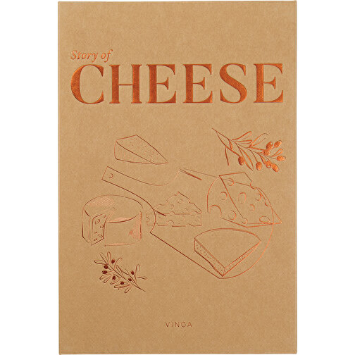 VINGA Käsemesser-Set Story Of Cheese, Braun , braun, Edelstahl,Holz, 28,50cm x 2,70cm x 19,20cm (Länge x Höhe x Breite), Bild 5