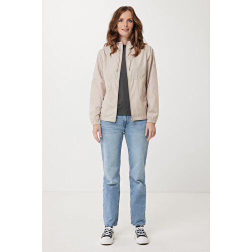 Iqoniq Logan Lightweight Jacke Aus Recyceltem Polyester, Beige , beige, 100% recyceltes Polyester, XXS, 62,00cm x 1,00cm x 52,00cm (Länge x Höhe x Breite), Bild 12