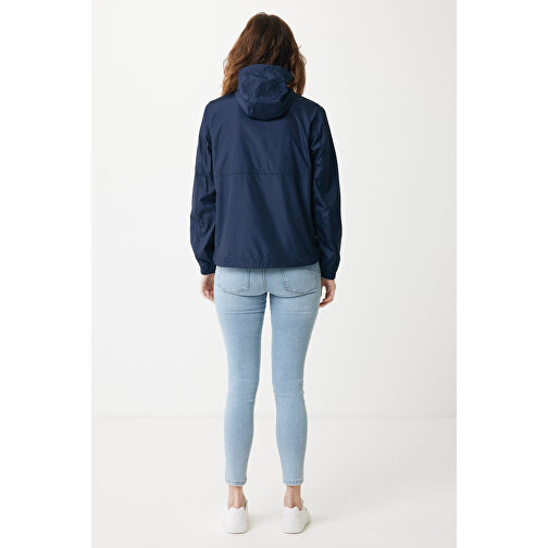 Iqoniq Logan Lightweight Jacke Aus Recyceltem Polyester, Navy Blau , navy blau, 100% recyceltes Polyester, XXS, 62,00cm x 1,00cm x 52,00cm (Länge x Höhe x Breite), Bild 9