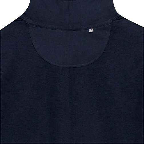 Iqoniq Abisko Zip-Kapuzenpullover Aus Recycelter Baumwolle, Navy Blau , navy blau, 50% recycelte und 50% biologische Baumwolle, XXS, 61,00cm x 1,00cm x 47,00cm (Länge x Höhe x Breite), Bild 3