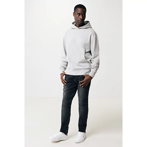 Sweat-shirt Iqoniq Yoho Relax en coton recyclé, heather grey, Image 3