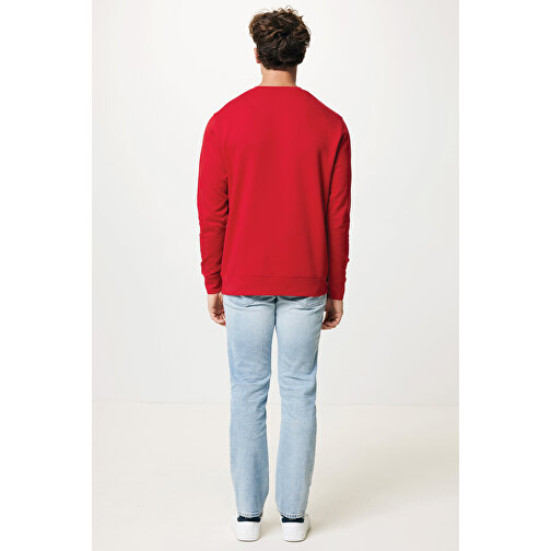 Iqoniq Etosha Lightweight Sweater en coton recyclé, rouge, Image 13