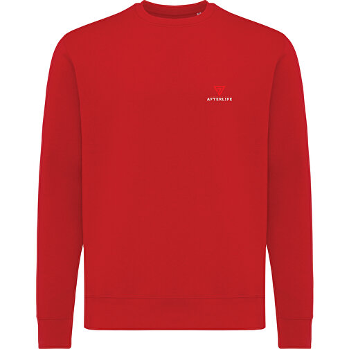 Iqoniq Etosha Lightweight Sweater en coton recyclé, rouge, Image 3