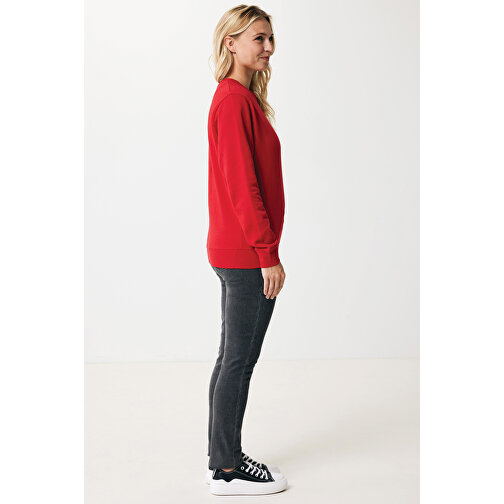 Iqoniq Etosha Lightweight Sweater en coton recyclé, rouge, Image 8