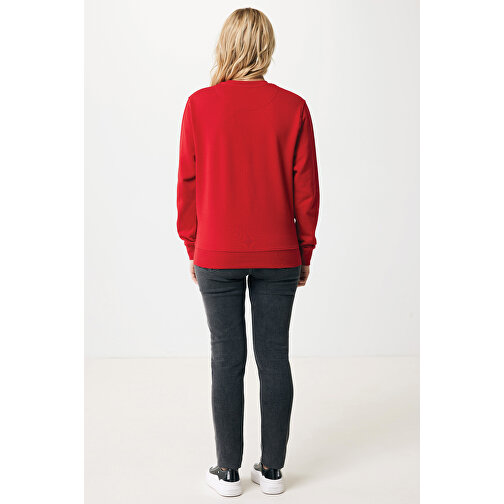 Iqoniq Etosha Lightweight Sweater en coton recyclé, rouge, Image 9