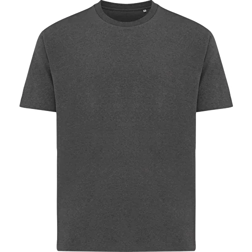 Iqoniq Teide T-shirt en coton recyclé, non teint anthracite, Image 1