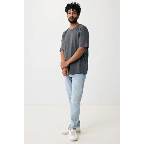 Iqoniq Teide T-shirt en coton recyclé, non teint anthracite, Image 10