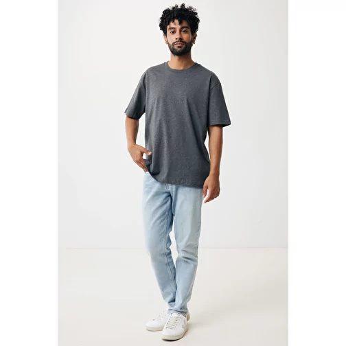 Iqoniq Teide T-shirt en coton recyclé, non teint anthracite, Image 9