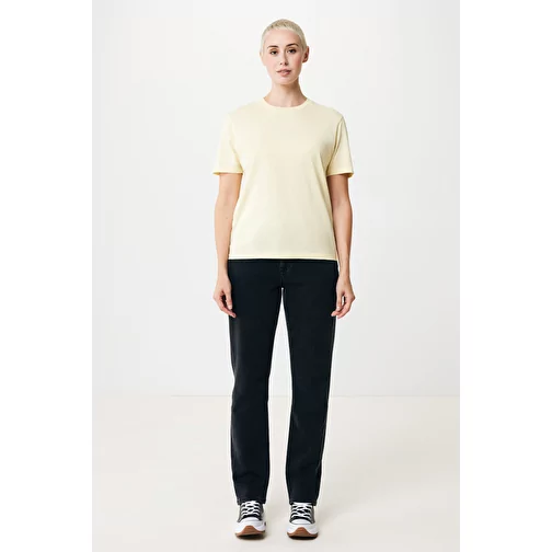 Iqoniq Sierra Lightweight T-shirt en coton recyclé, cream yellow, Image 19