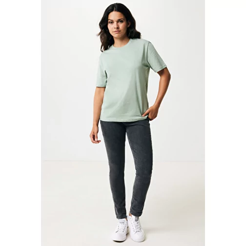 Iqoniq Sierra T-shirt leggera in cotone riciclato, verde Iceberg, Immagine 18