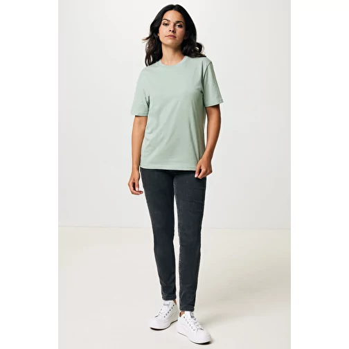 Iqoniq Sierra T-shirt leggera in cotone riciclato, verde Iceberg, Immagine 19