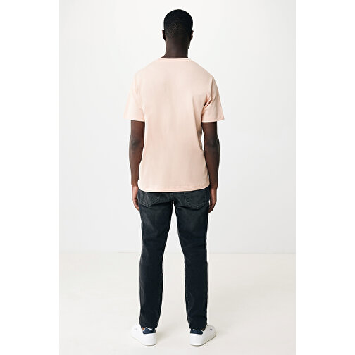 Iqoniq Kakadu Relaxed T-Shirt Aus Recycelter Baumwolle, Peach Nectar , peach nectar, 50% recycelte und 50% biologische Baumwolle, XXS, 64,00cm x 1,00cm x 50,00cm (Länge x Höhe x Breite), Bild 13