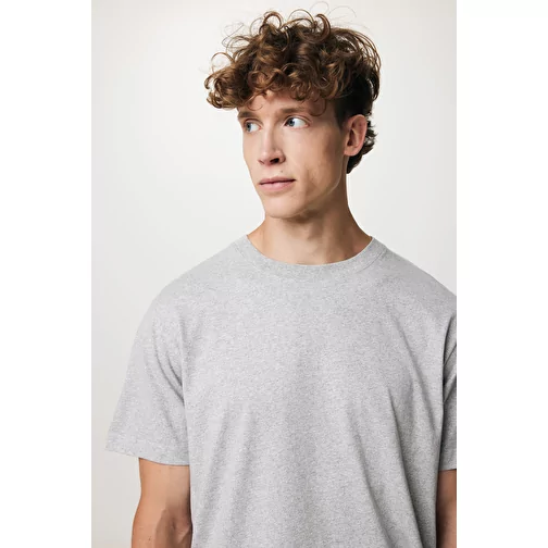 Iqoniq Kakadu relaxed T-shirt en coton recyclé, heather grey, Image 13