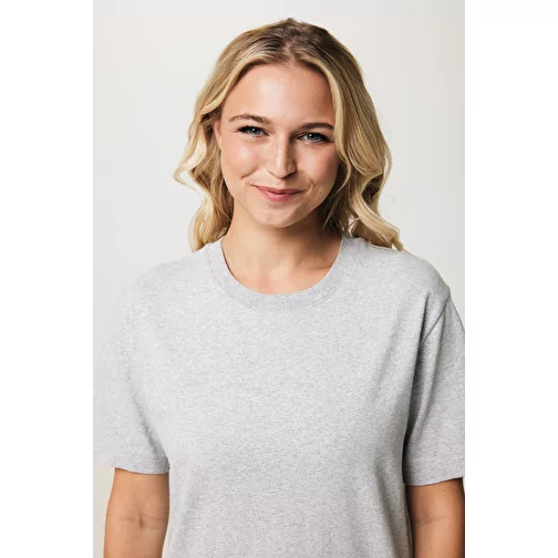 Iqoniq Kakadu relaxed T-shirt en coton recyclé, heather grey, Image 15