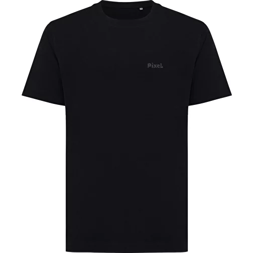 Iqoniq Kakadu relaxed T-shirt en coton recyclé, noir, Image 3