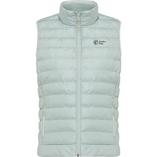 Iqoniq Meru bodywarmer femme en polyester recyclé, Iceberg green, Image 4