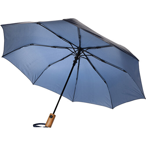 Kaycey 21' Auto-Open Mini Umbrella tillverkad av AWARET rPET, marinblå, Bild 1