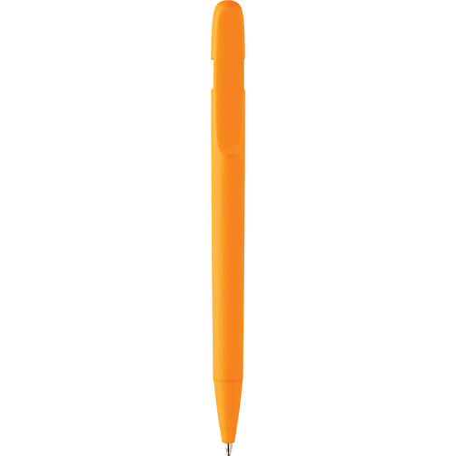 Devin Solid Stift Aus GRS Zertifiziertem RABS, Orange , orange, ABS - recycelt, 14,00cm (Höhe), Bild 4