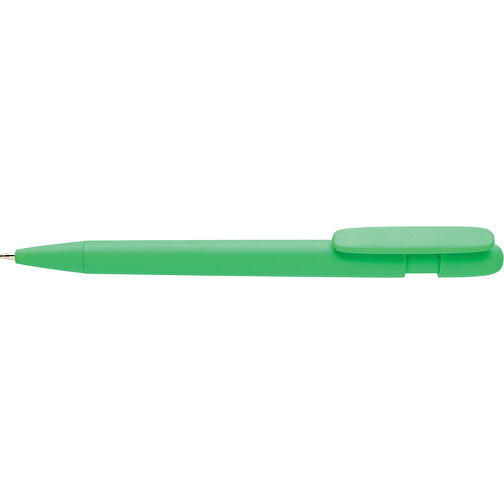 Penna Devin Solid in rABS certificato GRS, verde, Immagine 3