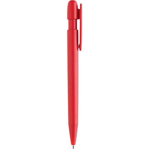 Stylo Devin Solid en rABS certifié GRS, rouge, Image 5