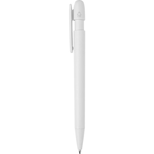 Stylo Devin Solid en rABS certifié GRS, blanc, Image 6