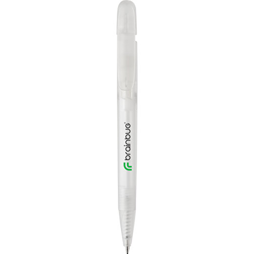 Stylo transparent Devin en rABS certifié GRS, blanc, Image 7