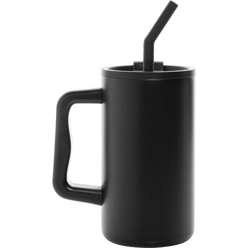 Vaso cubo de acero reciclado RCS 800 ml, negro, Imagen 4