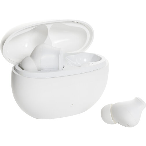 Casque hybride Prolink ANC/ENC en plastique RCS rec., blanc, Image 1