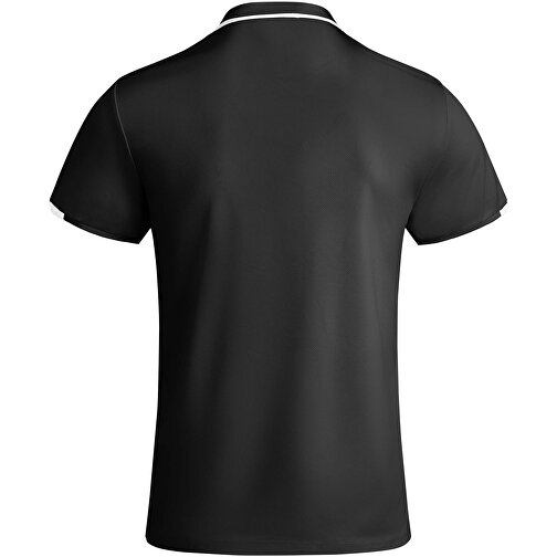 Tamil Sport Poloshirt Für Kinder , schwarz, Piqué Strick mit Cool Fit Finish 50% Recyceltes Polyester, 50% Polyester, 140 g/m2, 16, , Bild 3