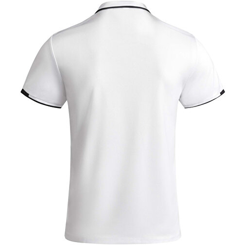 Tamil Sport Poloshirt Für Kinder , weiss, Piqué Strick mit Cool Fit Finish 50% Recyceltes Polyester, 50% Polyester, 140 g/m2, 4, , Bild 3