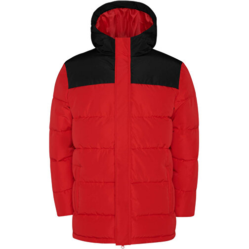 Tallin Steppjacke Für Kinder , rot / schwarz, Taft 100% Polyester, Lining,  100% Polyester, Padding/filling,  100% Polyester, 12, , Bild 1