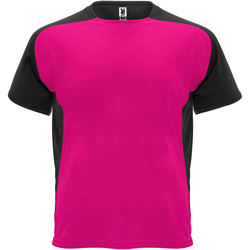 Bugatti Sport T-Shirt Für Kinder , fuchsia / schwarz, Mesh mit Cool Fit Finish 100% Polyester, 140 g/m2, 12, , Bild 1