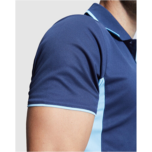 Montmelo Sport Poloshirt Unisex , schwarz / limone, Piqué Strick mit Cool Fit Finish 100% Polyester, 150 g/m2, 3XL, , Bild 5