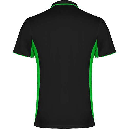 Montmelo Sport Poloshirt Unisex , schwarz / limone, Piqué Strick mit Cool Fit Finish 100% Polyester, 150 g/m2, 2XL, , Bild 3