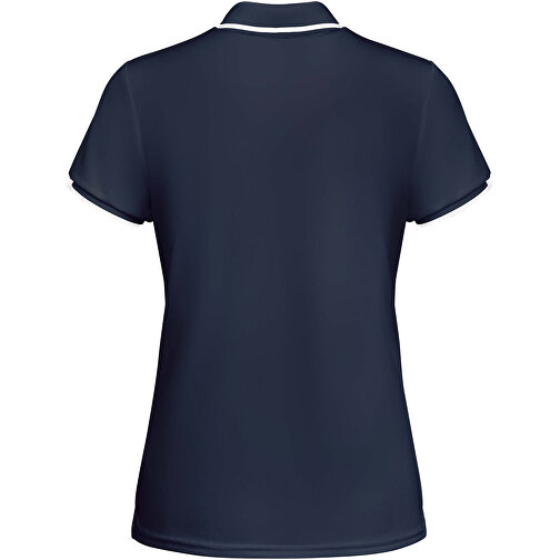 Tamil Sport Poloshirt Für Damen , navy blue / weiß, Piqué Strick mit Cool Fit Finish 50% Recyceltes Polyester, 50% Polyester, 140 g/m2, M, , Bild 3