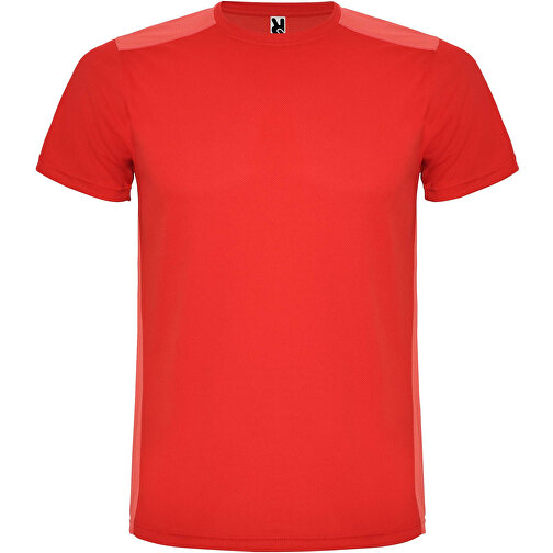 Detroit Sport T-Shirt Für Kinder , rot, Mesh mit Cool Fit Finish 100% Polyester, 130 g/m2, Contrast fabric, Mesh mit Cool Fit Finish 100% Polyester, 130 g/m2, 16, , Bild 1