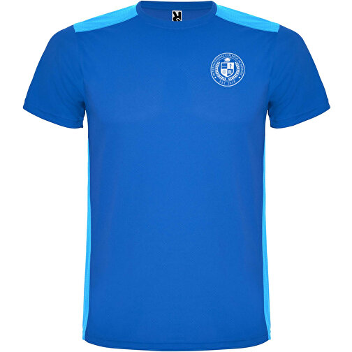 Detroit Sport T-Shirt Für Kinder , royalblau, Mesh mit Cool Fit Finish 100% Polyester, 130 g/m2, Contrast fabric, Mesh mit Cool Fit Finish 100% Polyester, 130 g/m2, 8, , Bild 2