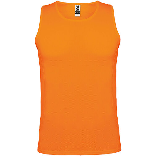 Andre Sport Top Für Herren , fluor orange, Piqué Strick mit Cool Fit Finish 100% Polyester, 140 g/m2, 2XL, , Bild 1