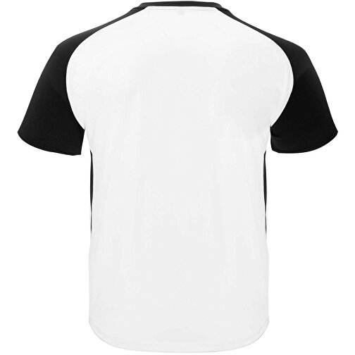 Bugatti T-Shirt Unisex Aus Recyceltem Material , weiss / schwarz, Mesh mit Cool Fit Finish 100% Polyester, 140 g/m2, S, , Bild 3