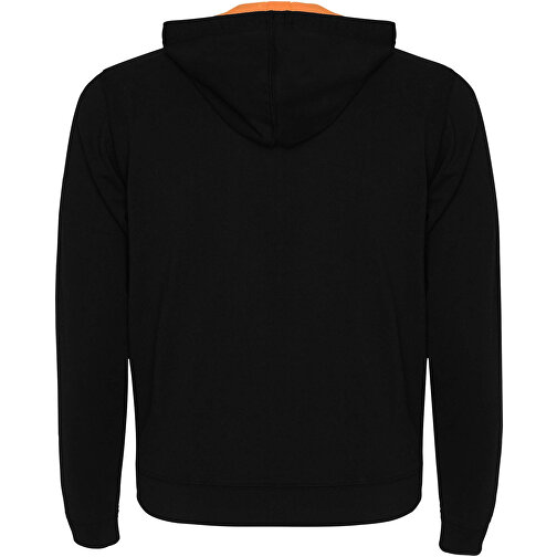 Fuji Kaputzensweatjacke Unisex , schwarz / fluor orange, 60% Baumwolle, 40% Polyester, 280 g/m2, L, , Bild 3