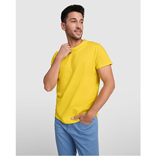 Dogo Premium T-Shirt Für Herren , himmelblau, Single jersey Strick 100% Baumwolle, 165 g/m2, L, , Bild 4