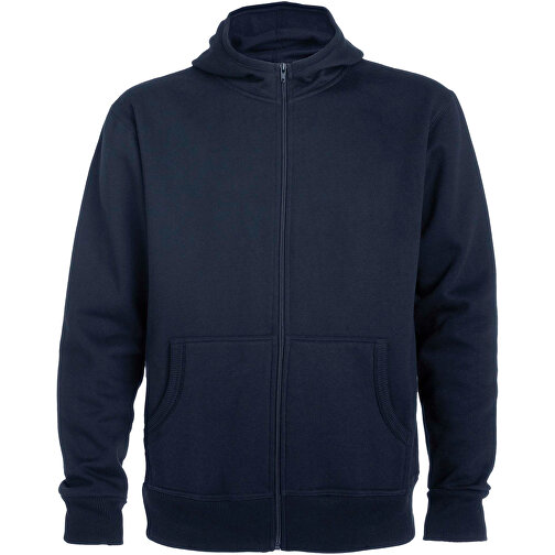 Montblanc Kapuzensweatjacke Unisex , navy blue, Strick 50% Baumwolle, 50% Polyester, 280 g/m2, L, , Bild 1